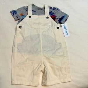 Carters | NWT Short Overall Set | 18 months